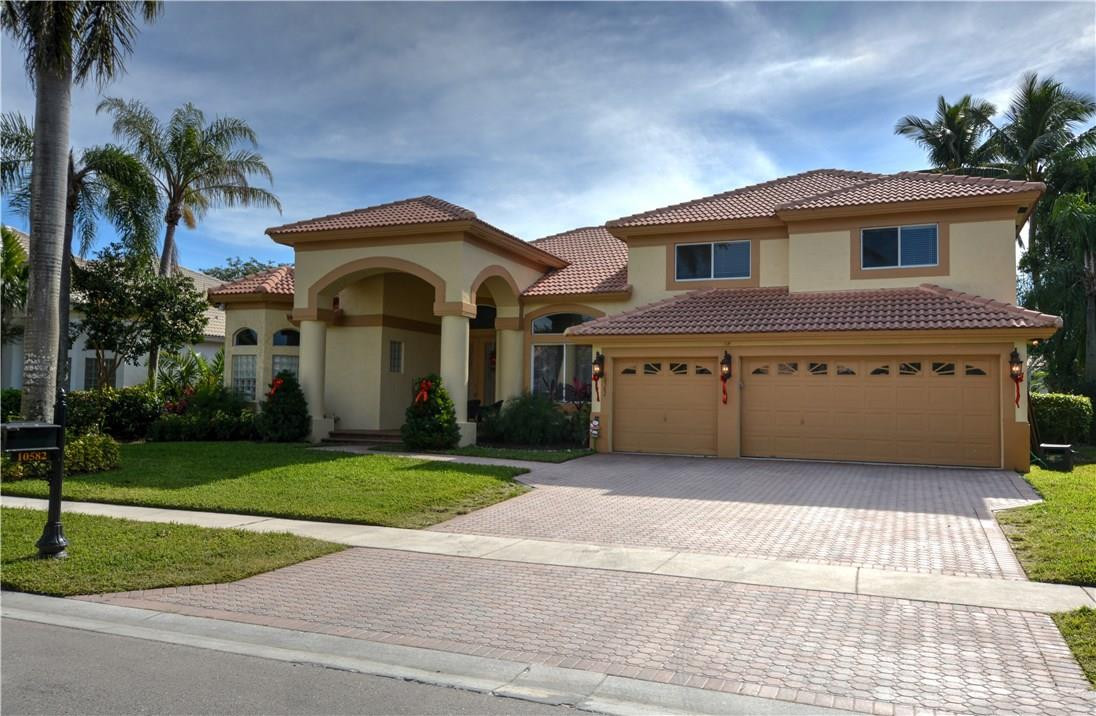 10582 East Key Drive Boca Raton, FL 33498 - Photo 1 of 55 Front Facing Home View