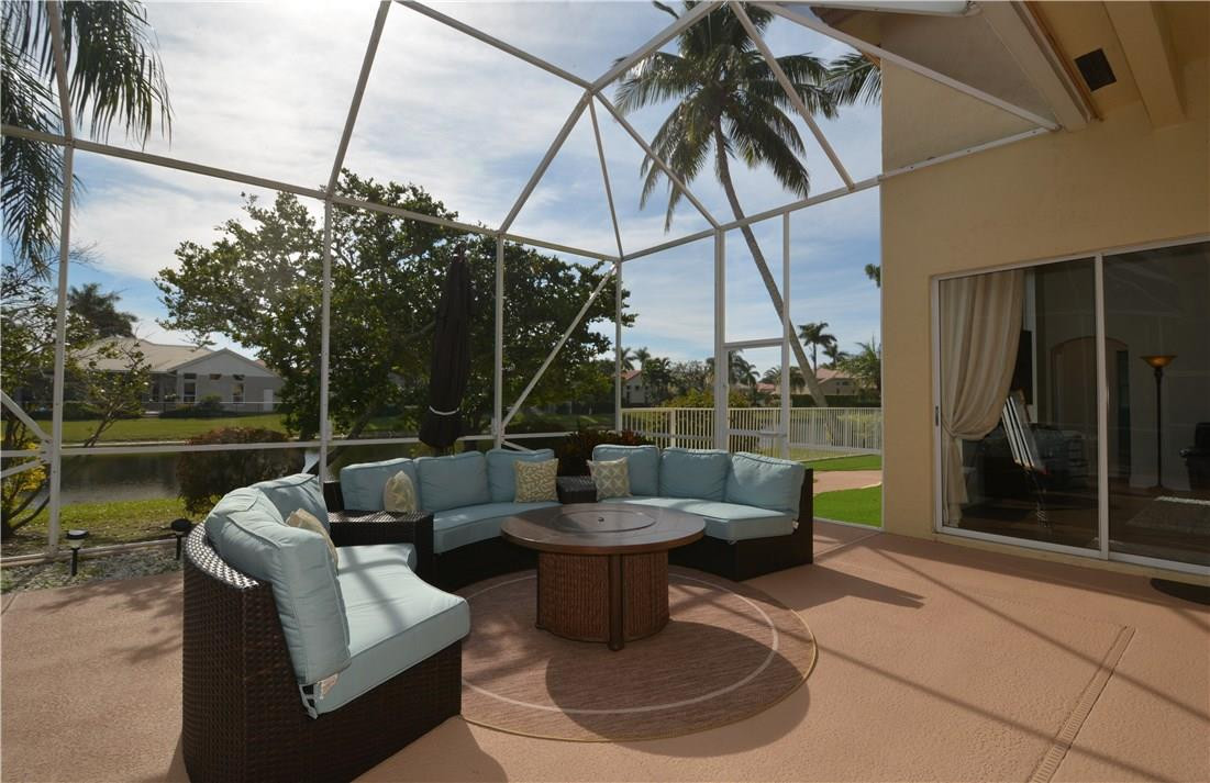 10582 East Key Drive Boca Raton, FL 33498 - Photo 48 of 55 Screened Patio