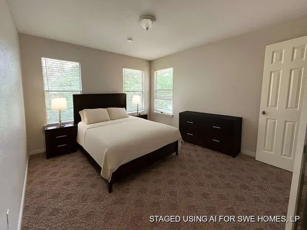 a view of hallway with stairs