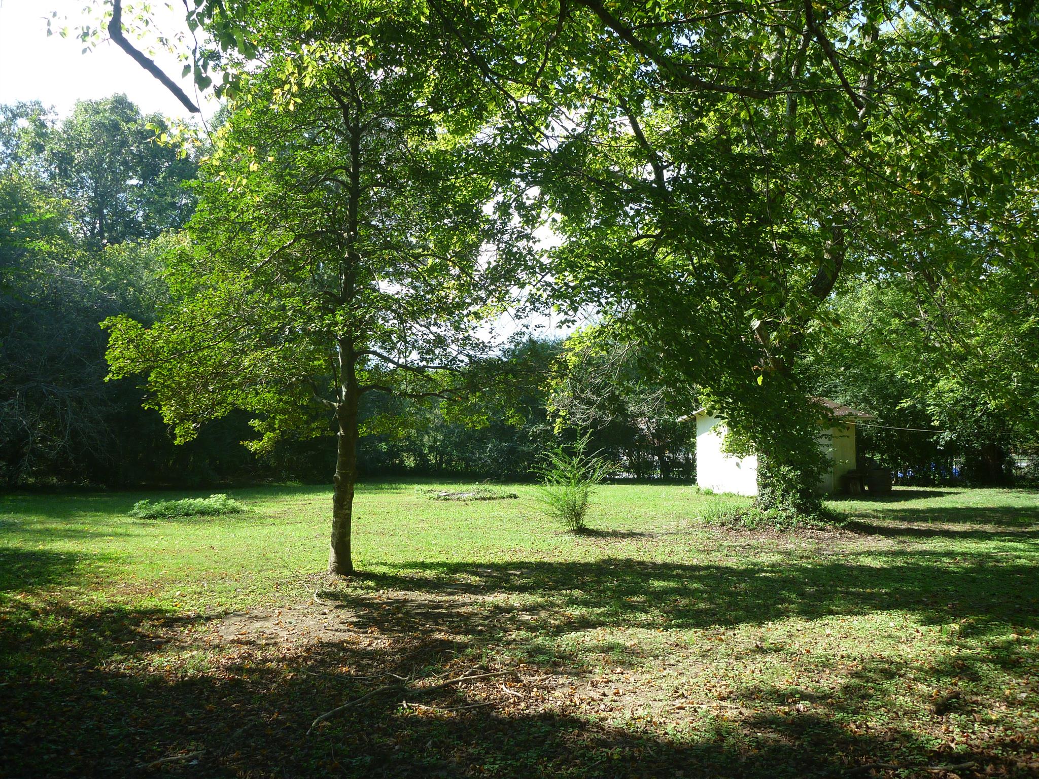 Wonderful, level, private back yard -- in the heart of Tullahoma. Extra storage building with electricity, too.