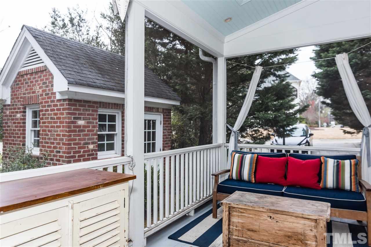 1712 Craig Street Raleigh, NC 27608 - Photo 22 of 25 a view of a two chairs in the balcony