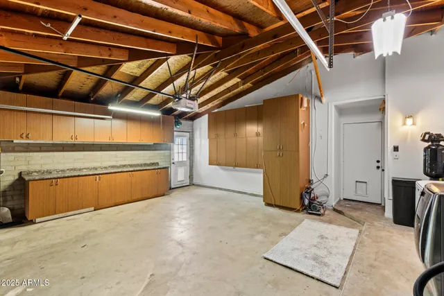 a view of a city with a lake