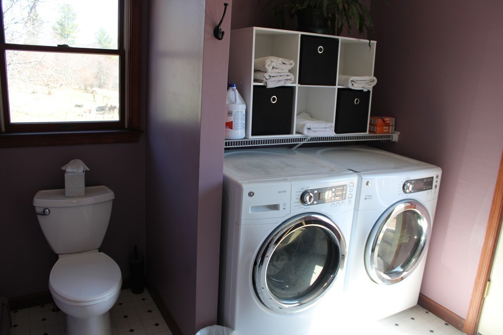 206 East Colrain Road Colrain, MA 01340 - Photo 14 of 27 a bathroom with a toilet and a sink