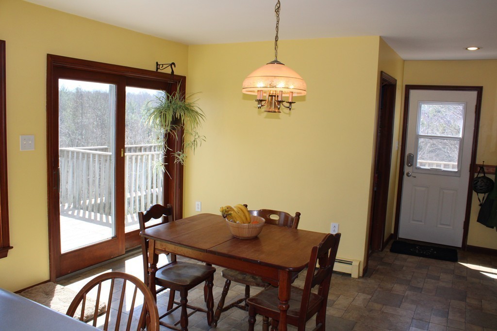 206 East Colrain Road Colrain, MA 01340 - Photo 7 of 27 a view of a dining room with furniture window and outside view