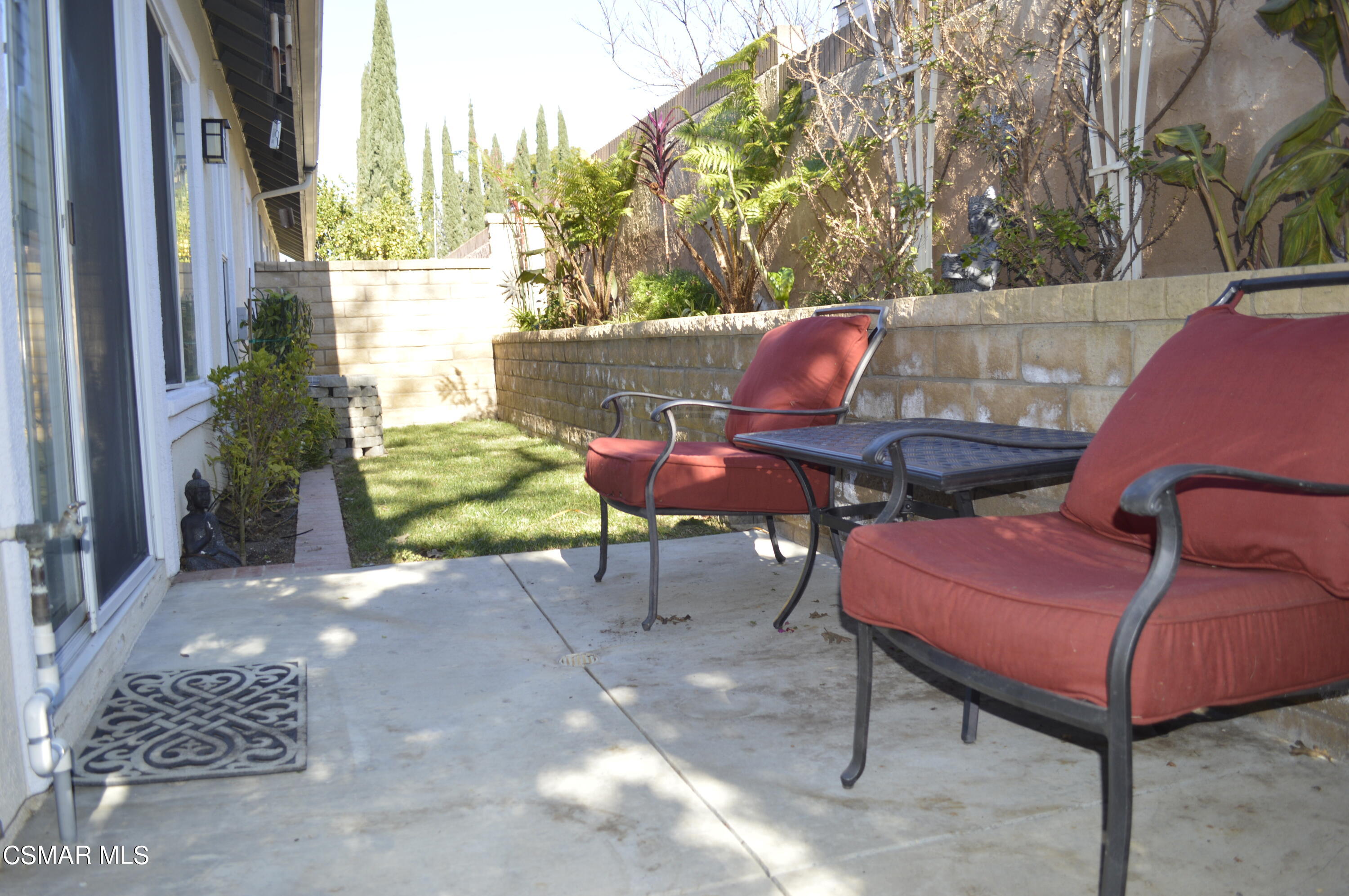 2040 Freesia Avenue Simi Valley, CA 93063 - Photo 15 of 23 a outdoor living space with furniture and a fireplace