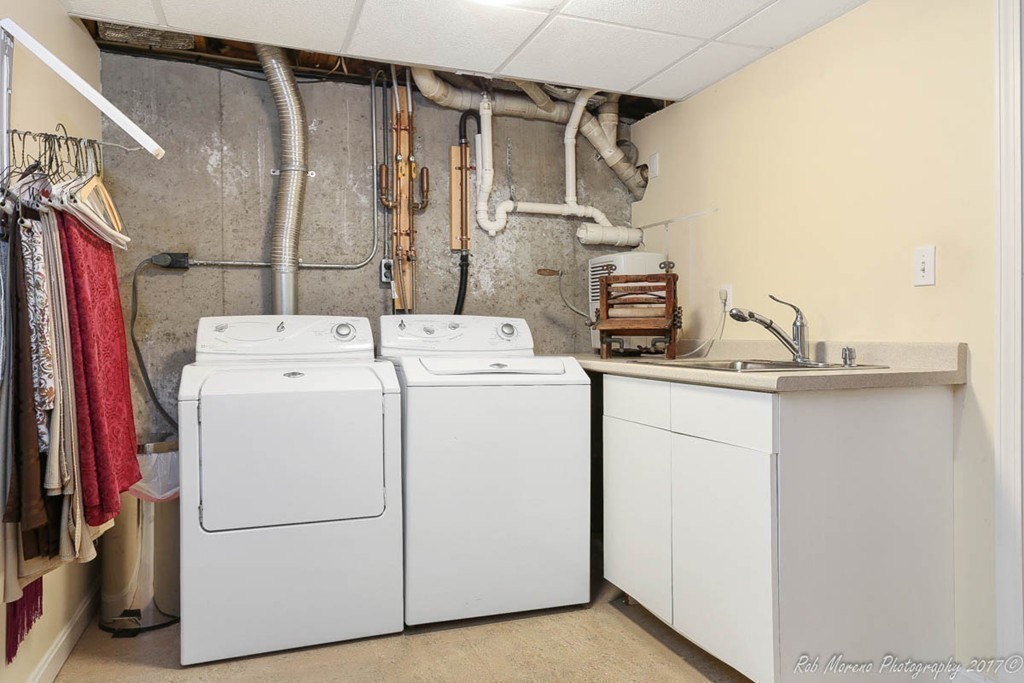19 Bare Hill Road Boxford, MA 01921 - Photo 25 of 30 a utility room with dryer and washer