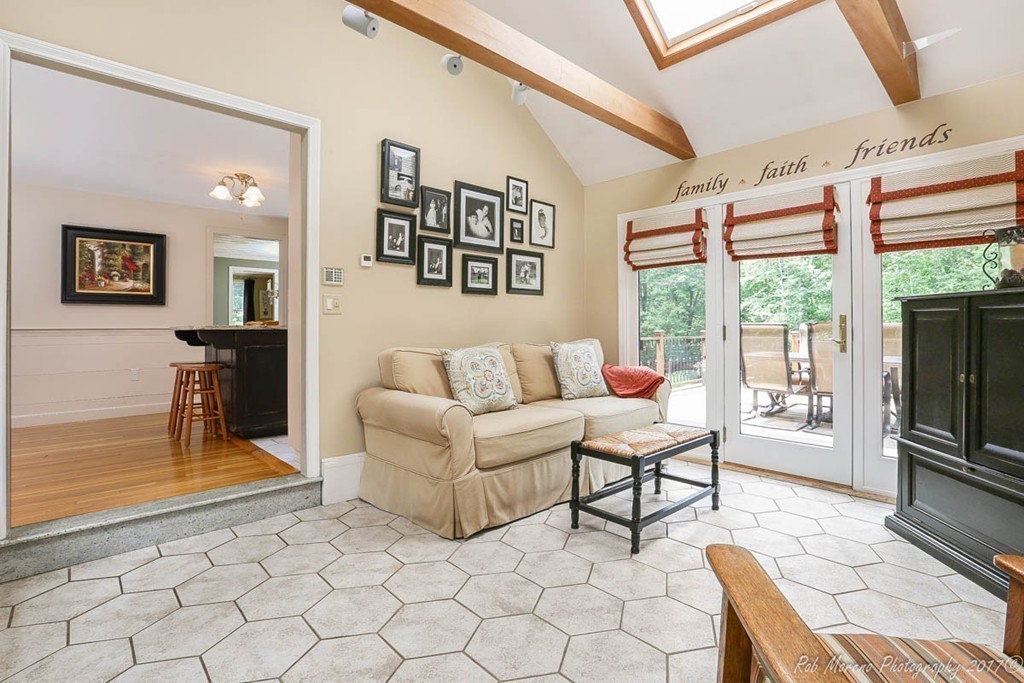 19 Bare Hill Road Boxford, MA 01921 - Photo 8 of 30 a living room with furniture and a flat screen tv