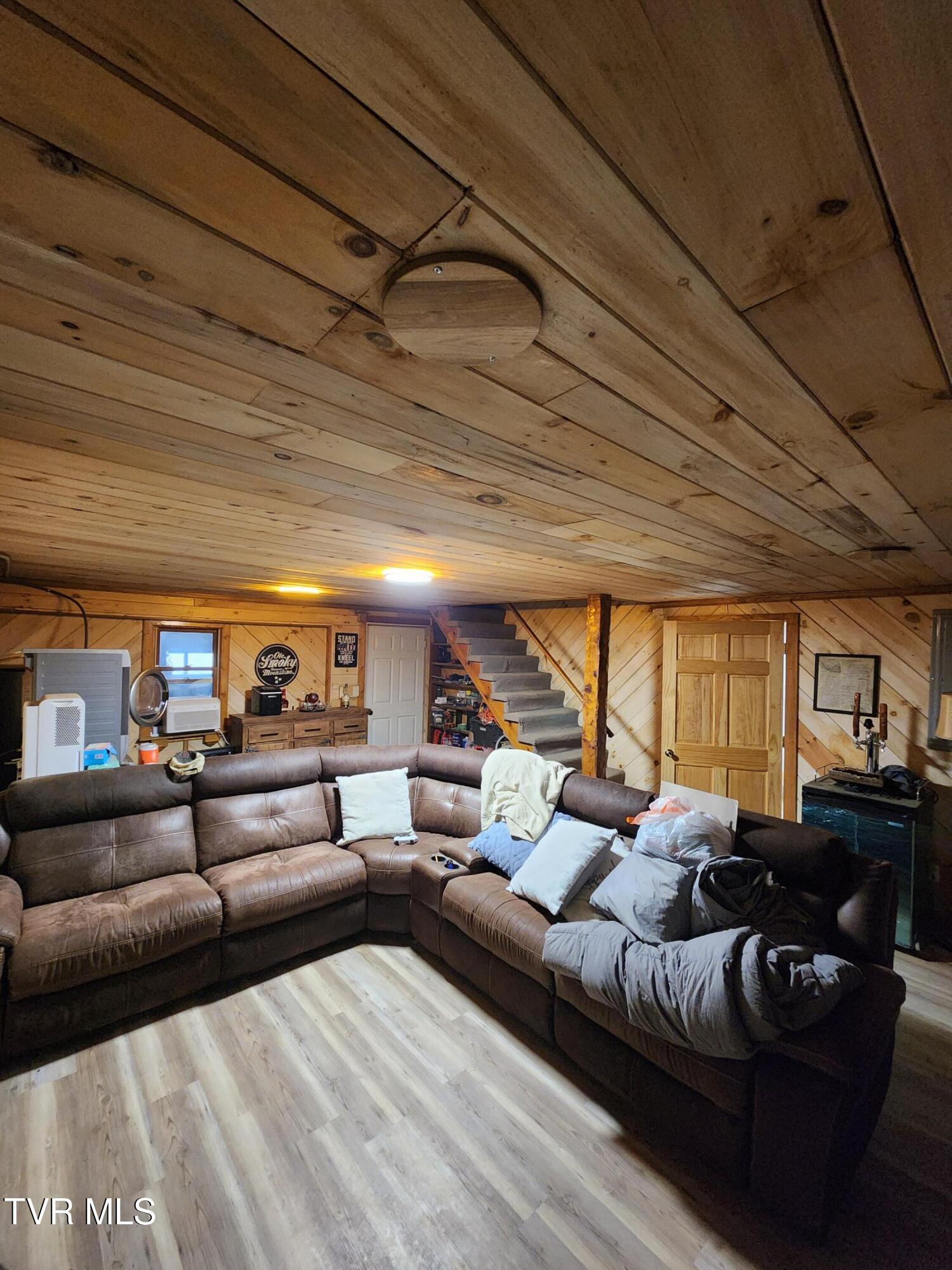 1192 Rash School Road Creston, NC 28615 - Photo 14 of 21 14 Downstairs Family Room