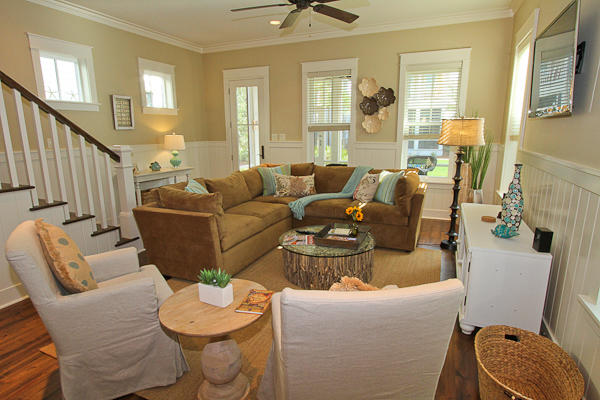 17 Red Basil Drive Santa Rosa Beach, FL 32459 - Photo 4 of 20 a living room with furniture and a large window