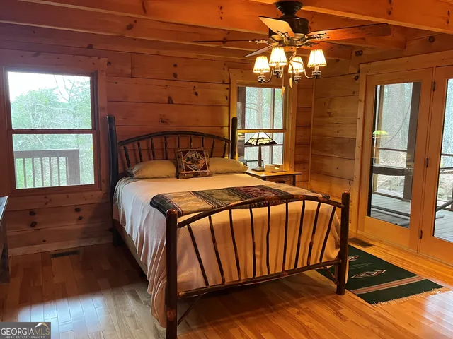 a room with furniture and a chandelier