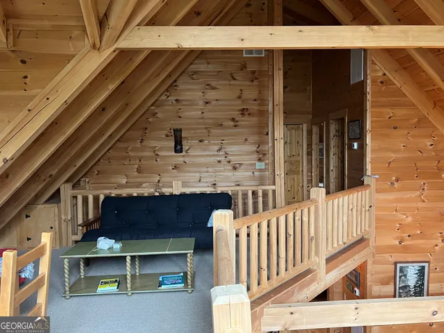 a view of a car park in front of house