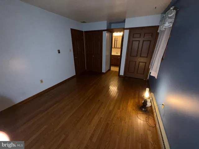 wooden floor in an empty room
