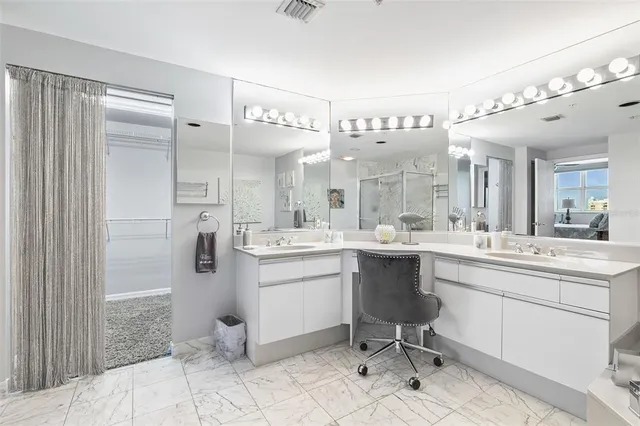 a view of swimming pool with outdoor seating