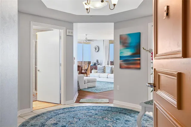 a view of a living room