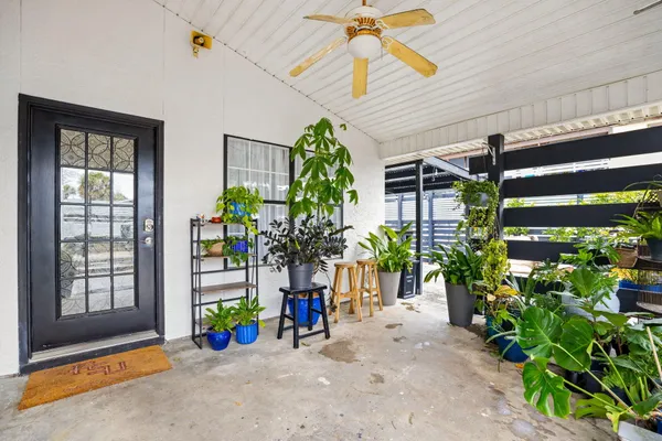 a view of outdoor space with porch