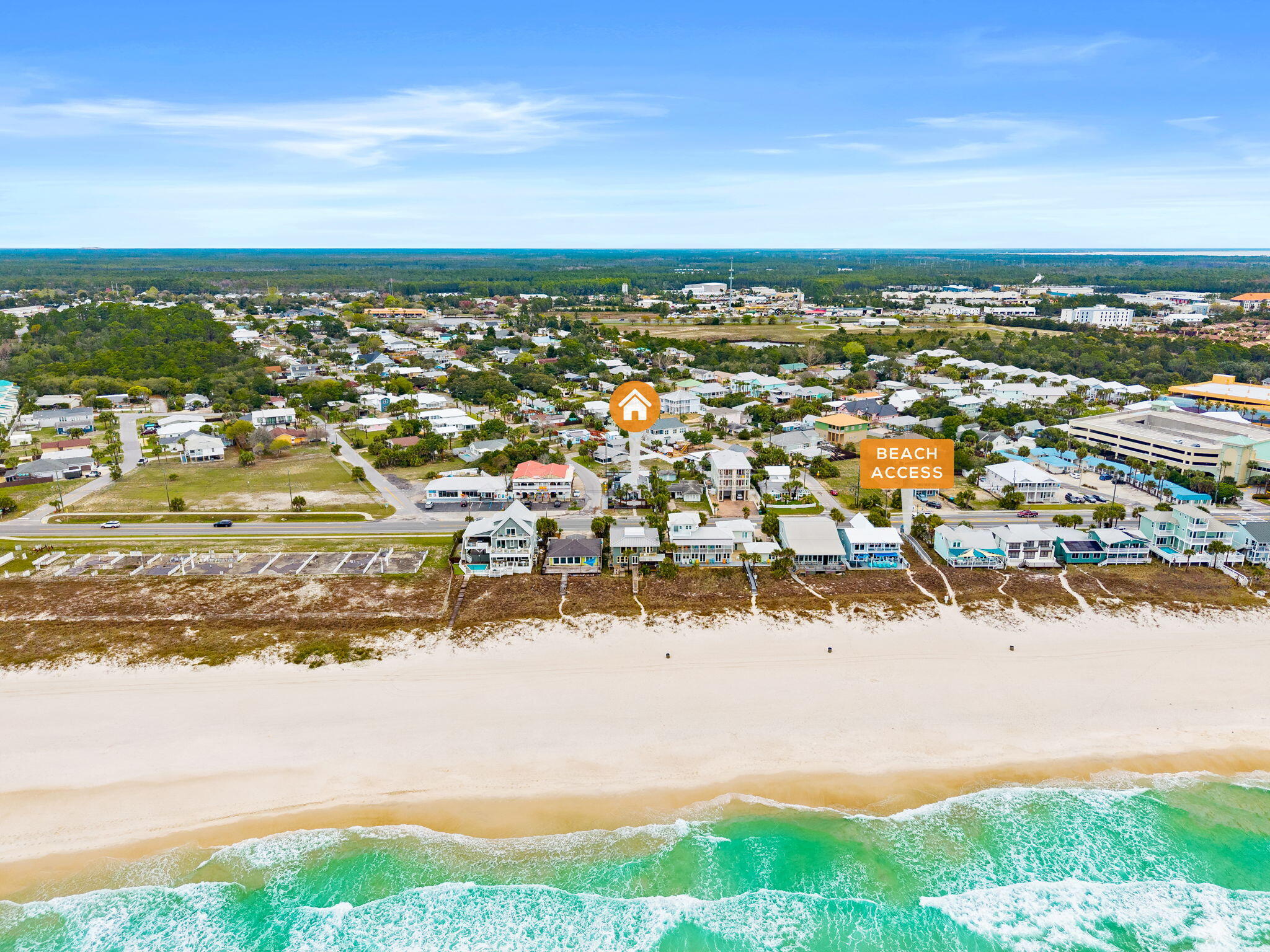 17826 Front Beach Road Panama City Beach, FL 32413 - Photo 33 of 34 a view of city and ocean