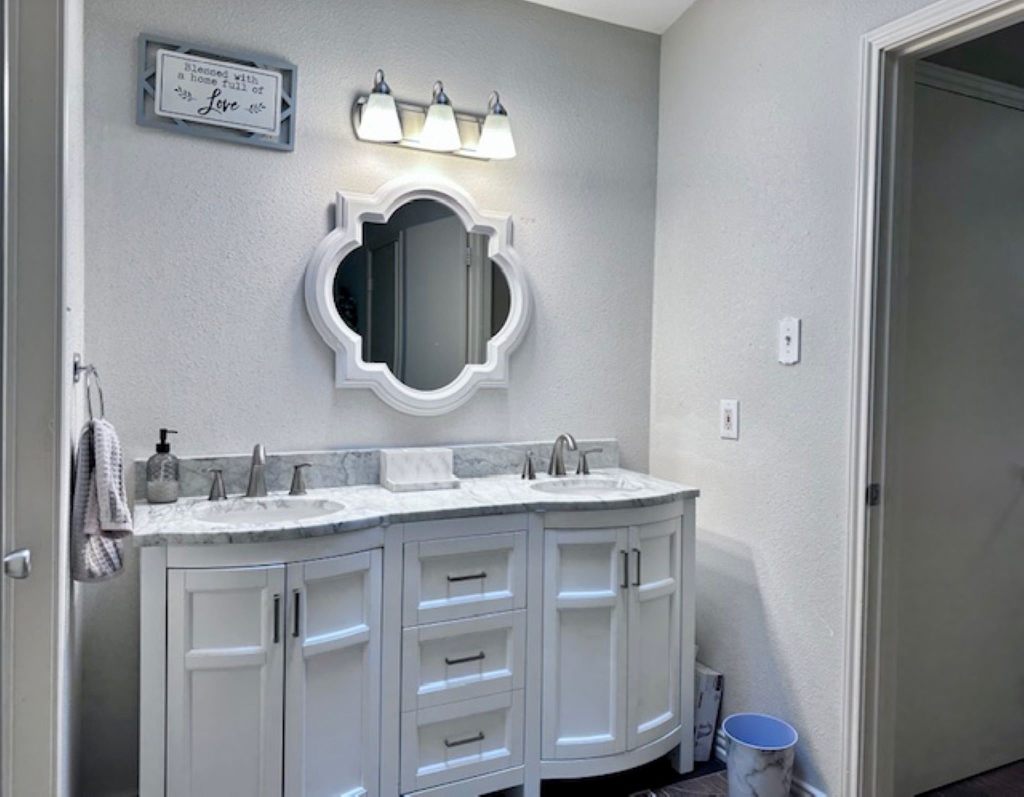 2211 South Kirkwood Road, Unit 35 Houston, TX 77077 - Photo 11 of 13 Updated vanity, shower and flooring.