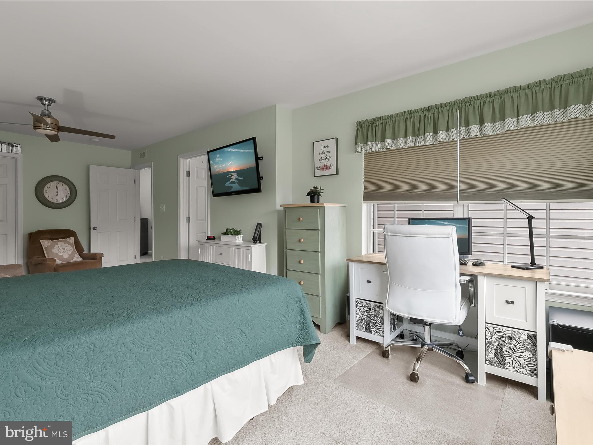 1410 Wellspring Drive Aberdeen, MD 21001 - Photo 25 of 55 a bedroom with a bed and a television