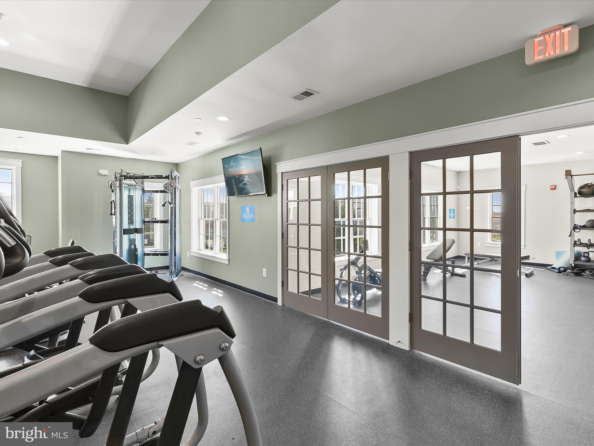 1410 Wellspring Drive Aberdeen, MD 21001 - Photo 45 of 55 a living room with furniture and a flat screen tv