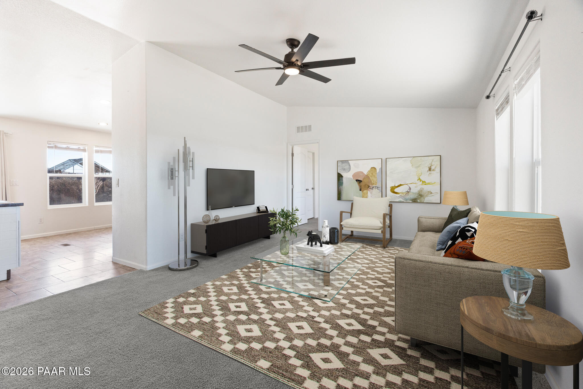 575 Ranch House Road Paulden, AZ 86334 - Photo 2 of 36 a living room with furniture and a window