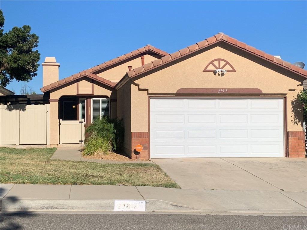 27913 Antelope Road Menifee, CA 92585 - Photo 1 of 1 a view of a house with a yard and plants