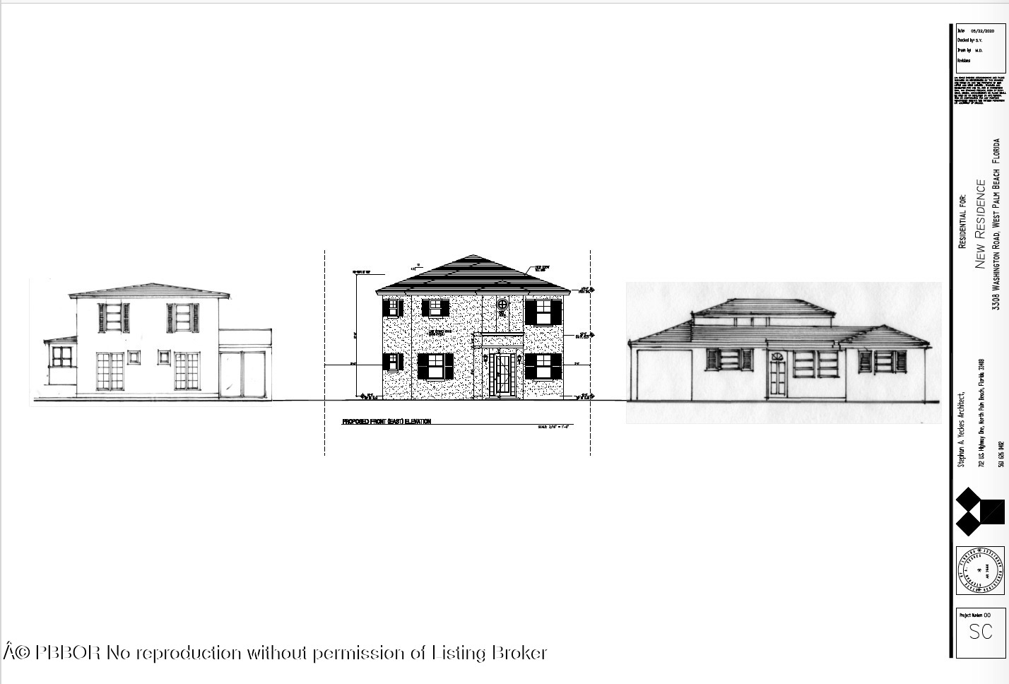 3308 Washington Road West Palm Beach, FL 33405 - Photo 3 of 9 a picture of a floor plan