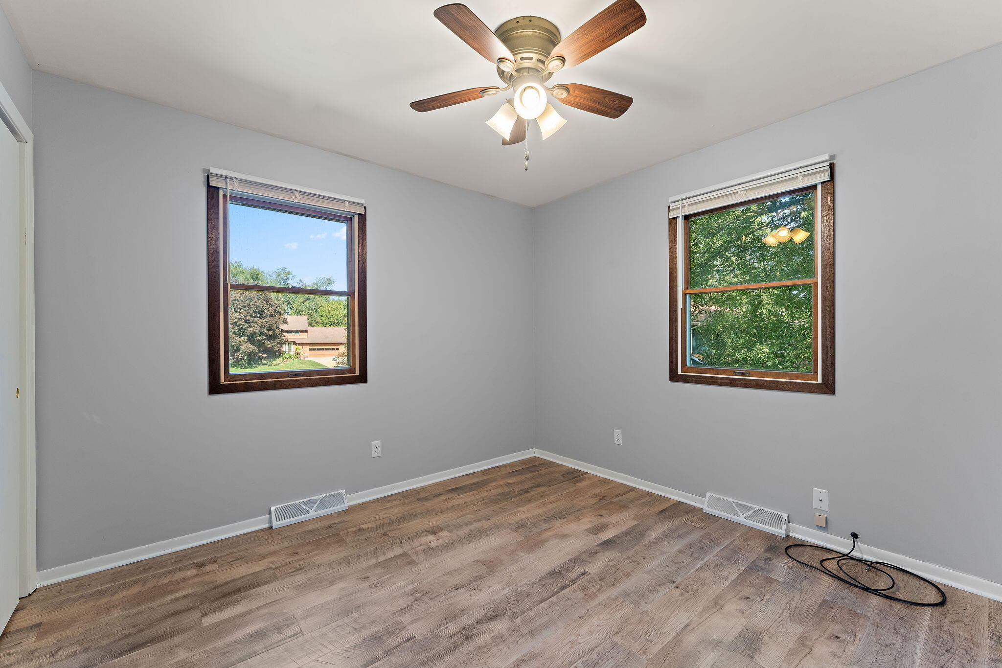 586 Fargo Road Westville, IN 46391 - Photo 16 of 40 a view of an empty room with a window