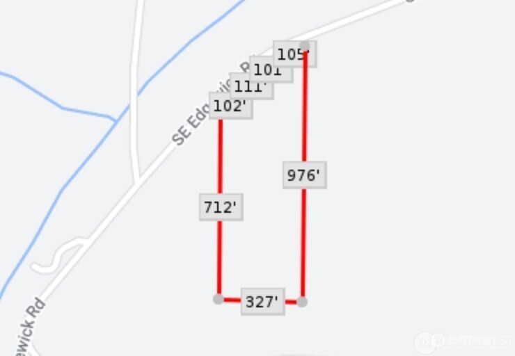 44701 Southeast Edgewick Road North Bend, WA 98045 - Photo 4 of 9 a close up of a street sign