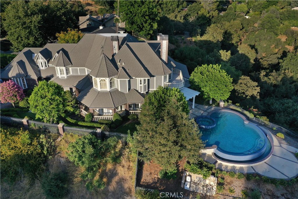 1016 Briarcliff Road Monrovia, CA 91016 - Photo 2 of 70 an aerial view of a house with garden space and street view