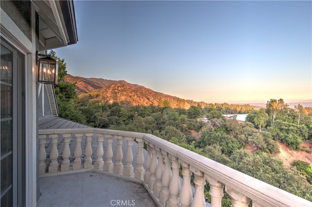1016 Briarcliff Road Monrovia, CA 91016 - Photo 54 of 70 a view of a balcony with an outdoor space
