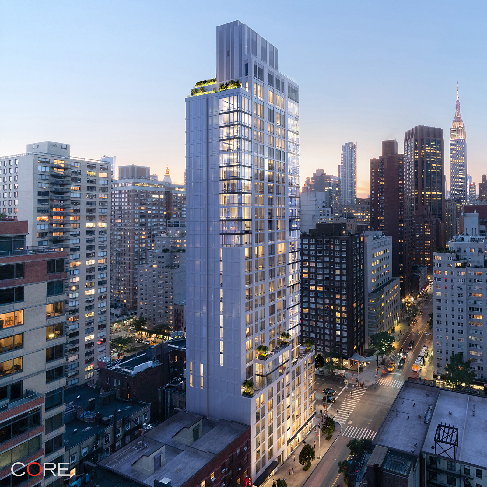 501 3rd Avenue, Unit 20C Manhattan, NY 10016 - Photo 16 of 17 a city view with tall buildings