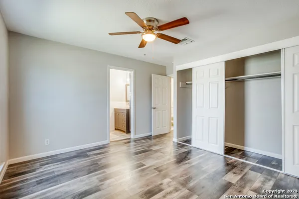 wooden floor in an empty room