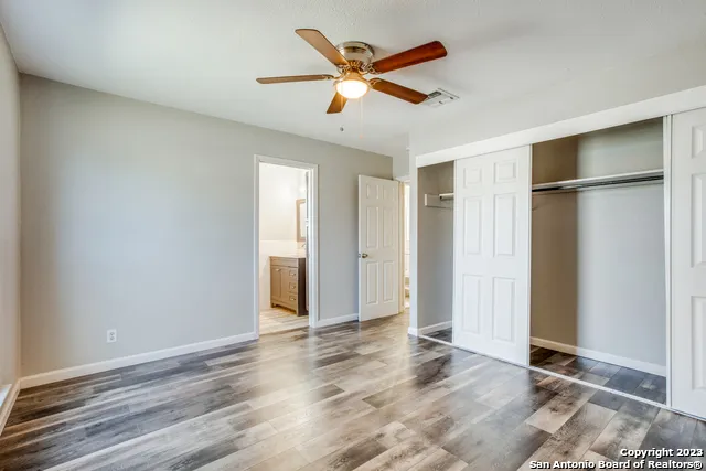 wooden floor in an empty room