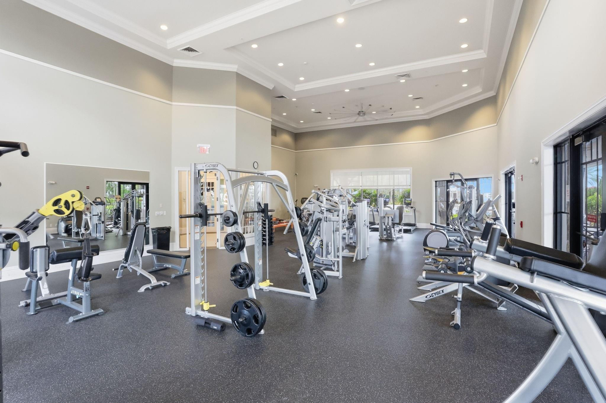 11585 Horizon Road Parkland, FL 33076 - Photo 88 of 91 a view of a room with gym equipment