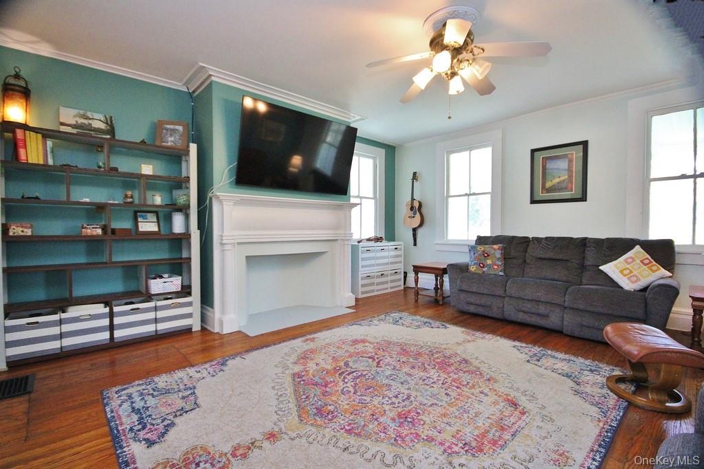32 Old Glenham Road Beacon, NY 12508 - Photo 17 of 50 a living room with furniture and a flat screen tv