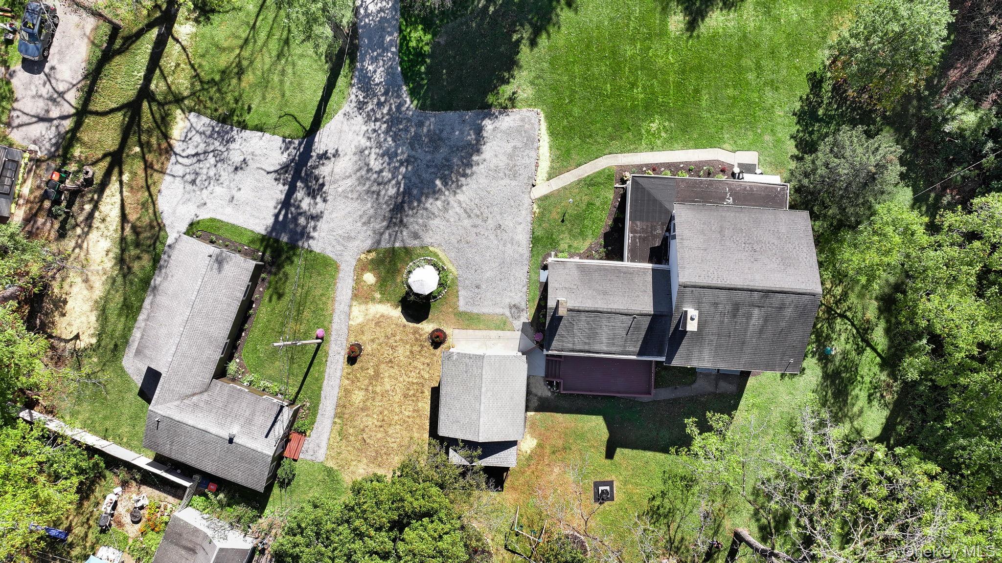 32 Old Glenham Road Beacon, NY 12508 - Photo 49 of 50 an aerial view of a house with outdoor space