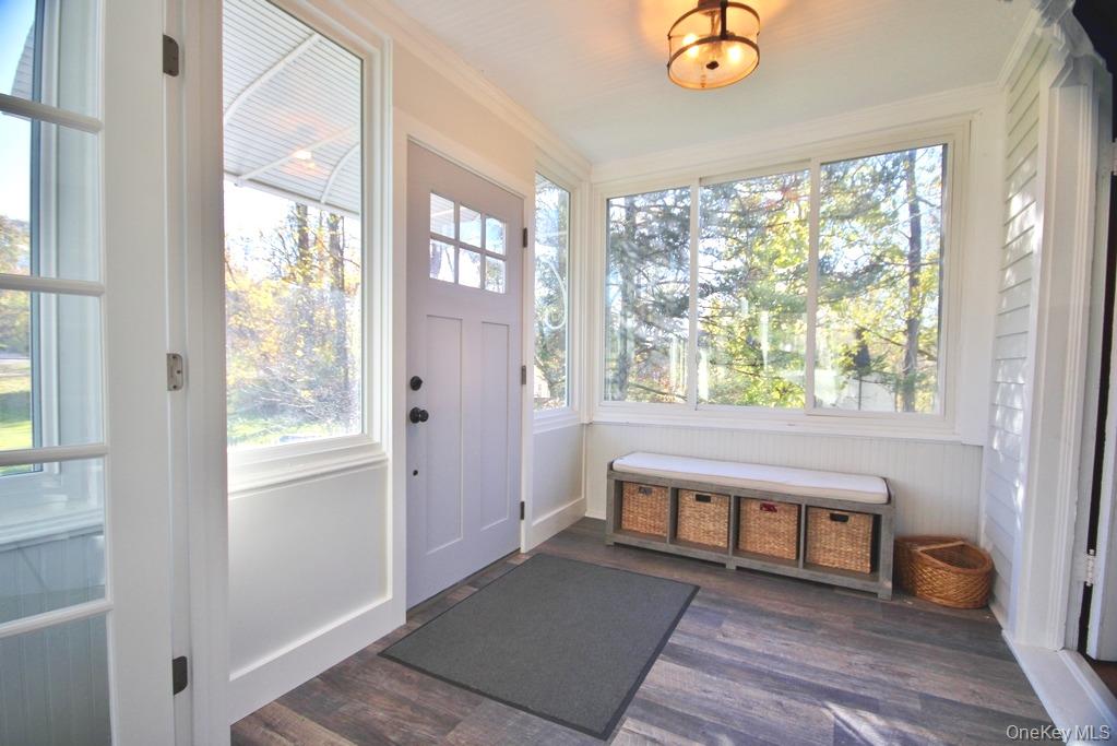 32 Old Glenham Road Beacon, NY 12508 - Photo 10 of 50 a view of a room with wooden floor and windows