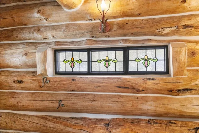 a view of a very nice looking dining room