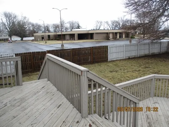 a view of a roof deck