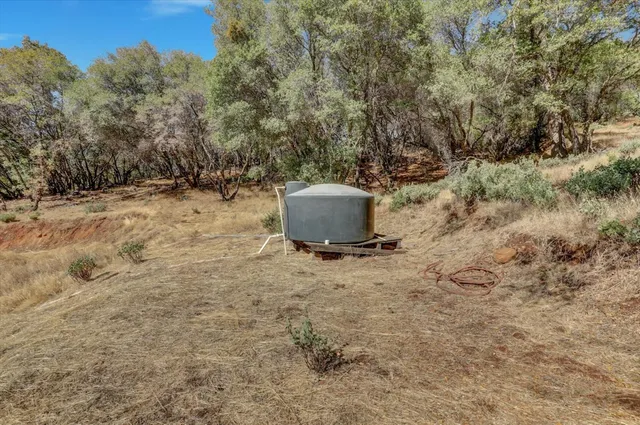 a view of a snow on the side of the road