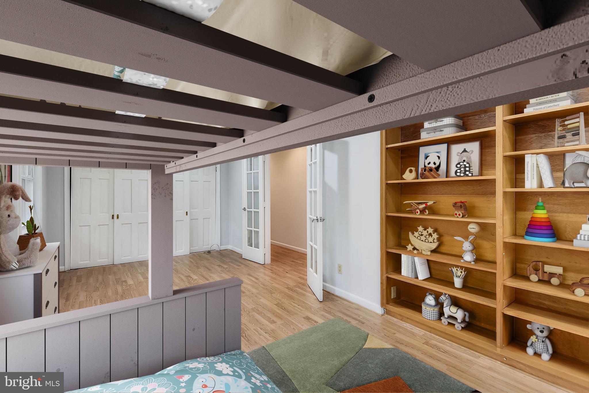 2405 Paddock Lane Reston, VA 20191 - Photo 18 of 50 Built- in shelving in secondary bedroom