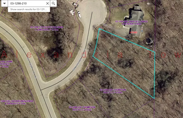 $54,900 | Lot 12-block Constitution Court, Alexandria, MN 56308