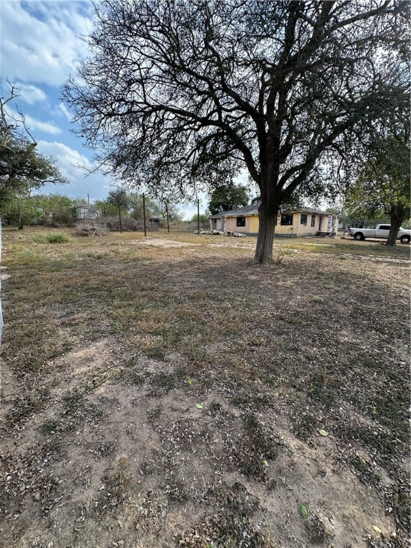127 Lake Street Mathis, TX 78368 - Photo 31 of 33 a view of dirt yard with a tree