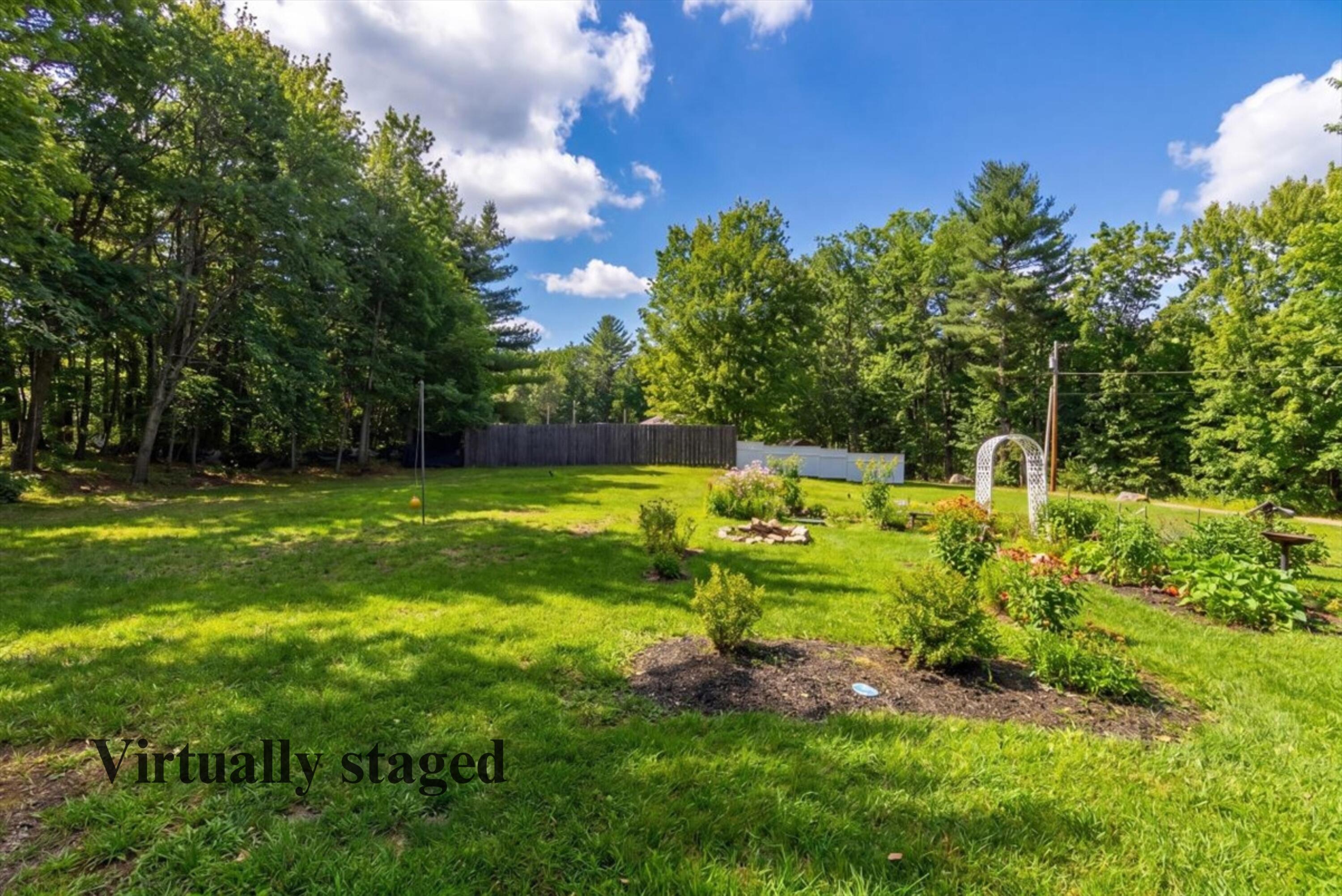 304 Hardscrabble Road Poland, ME 04274 - Photo 36 of 41 Backyard virtually staged
