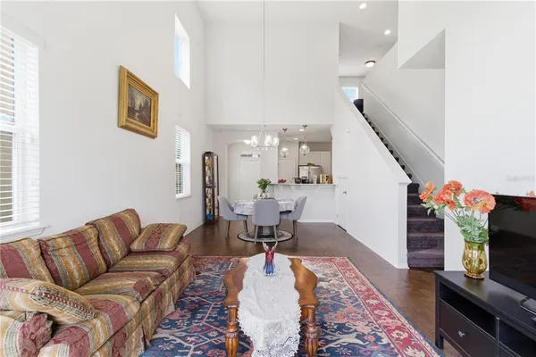 a view interior of the house and livingroom
