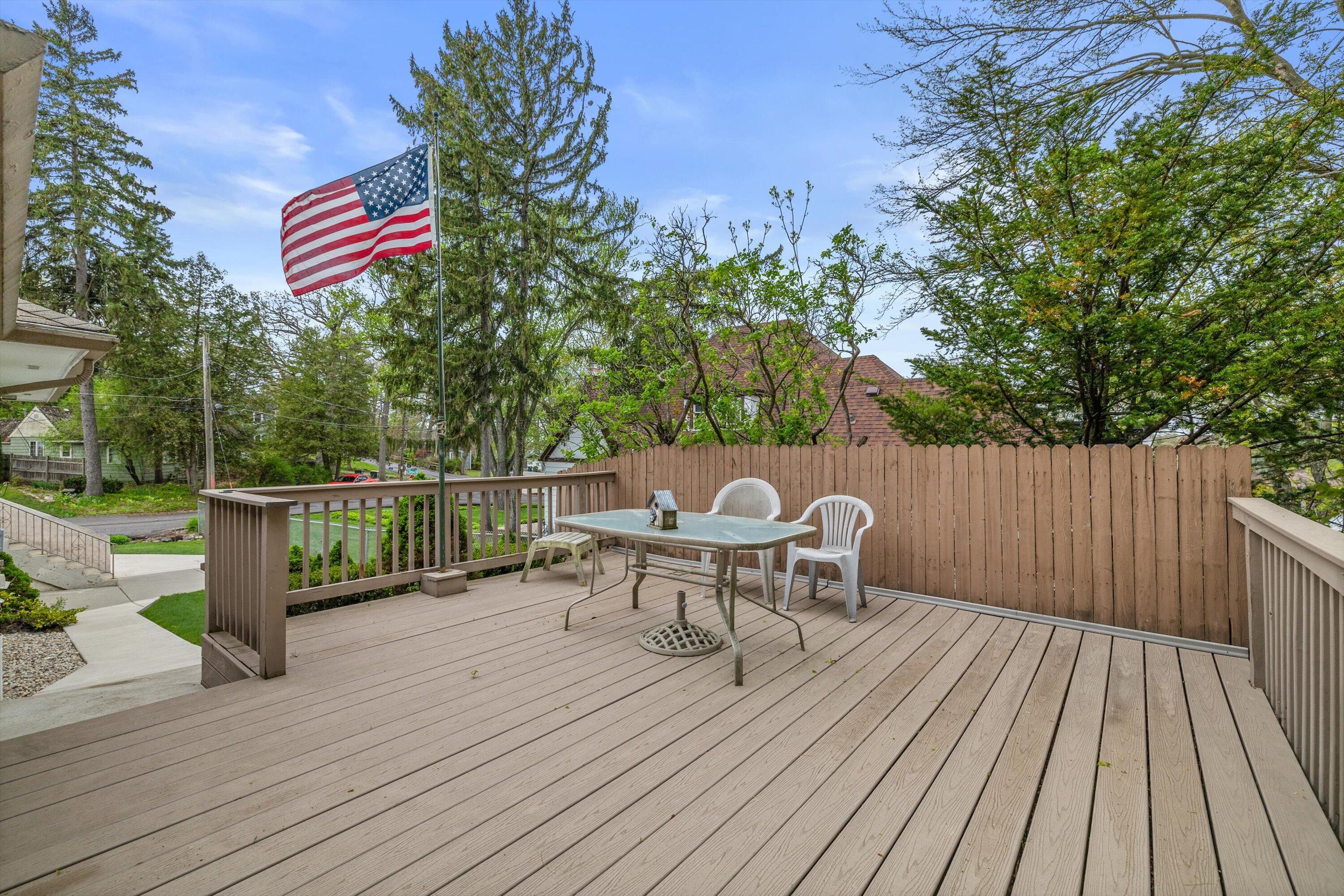 408 Valley Road Twin Lakes, WI 53181 - Photo 29 of 48 Composite deck