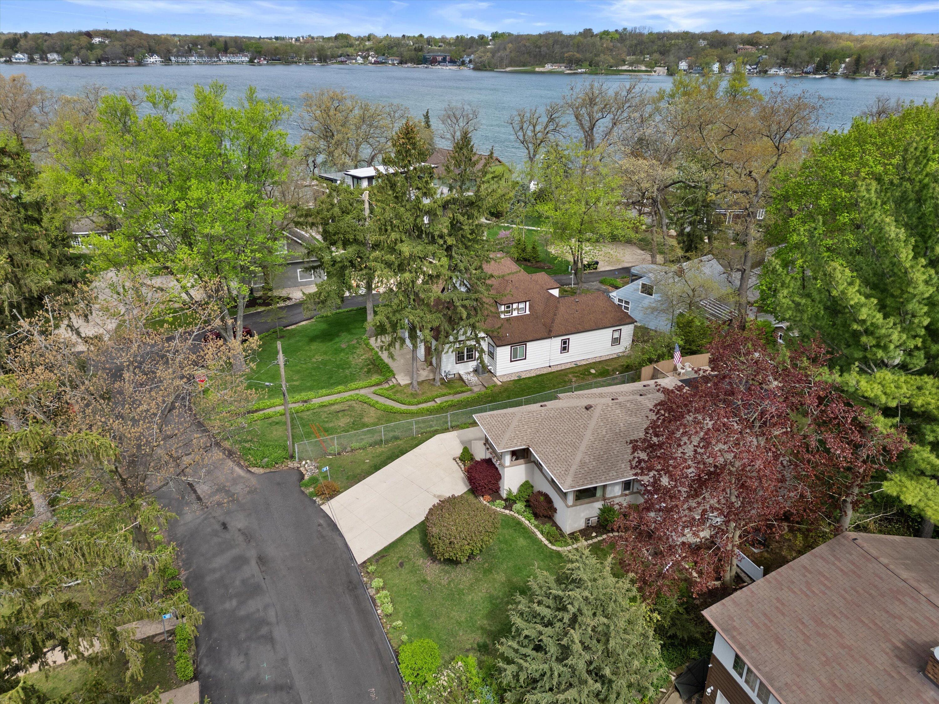 408 Valley Road Twin Lakes, WI 53181 - Photo 38 of 48 Ariel view