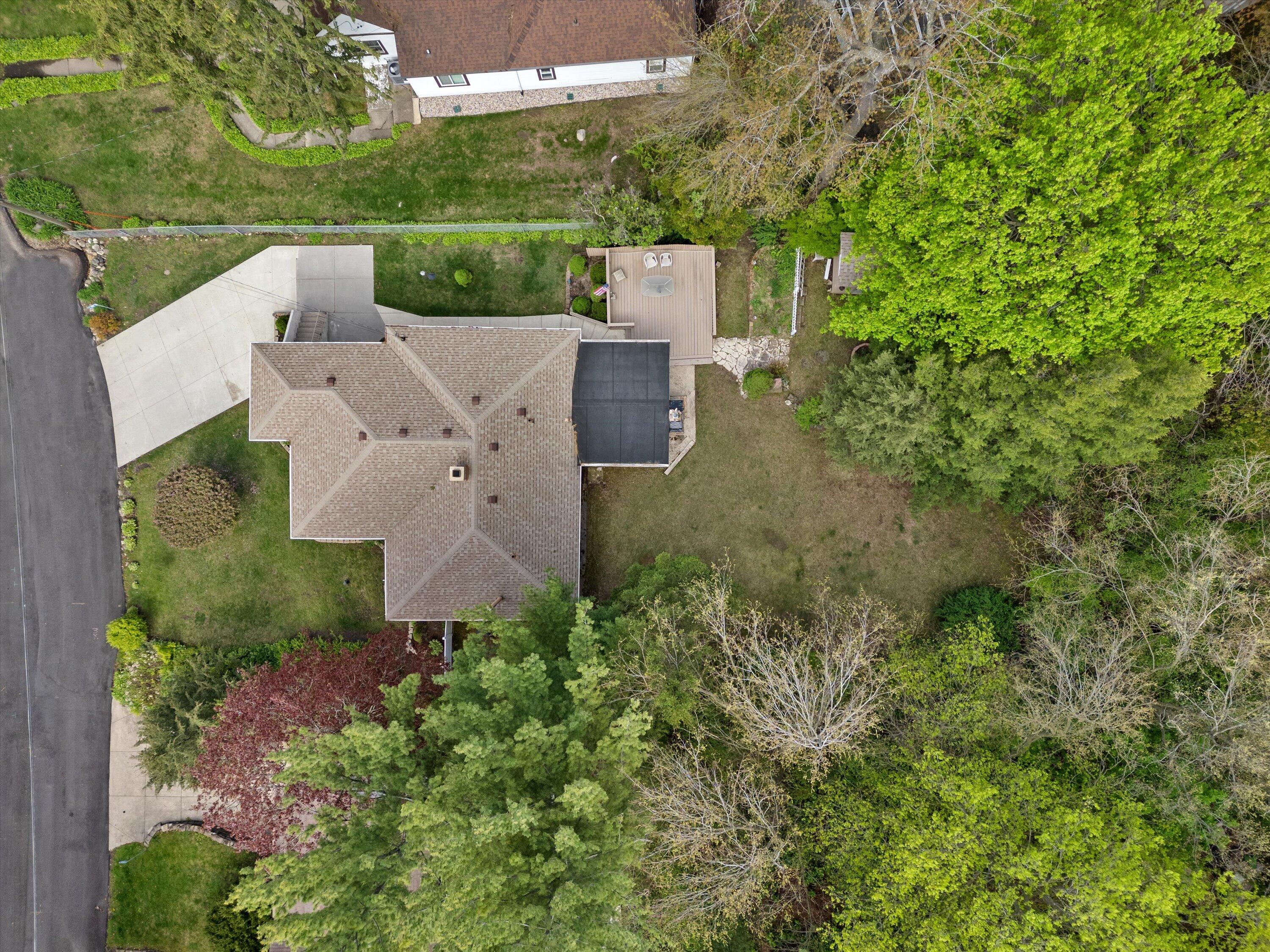 408 Valley Road Twin Lakes, WI 53181 - Photo 42 of 48 Ariel view