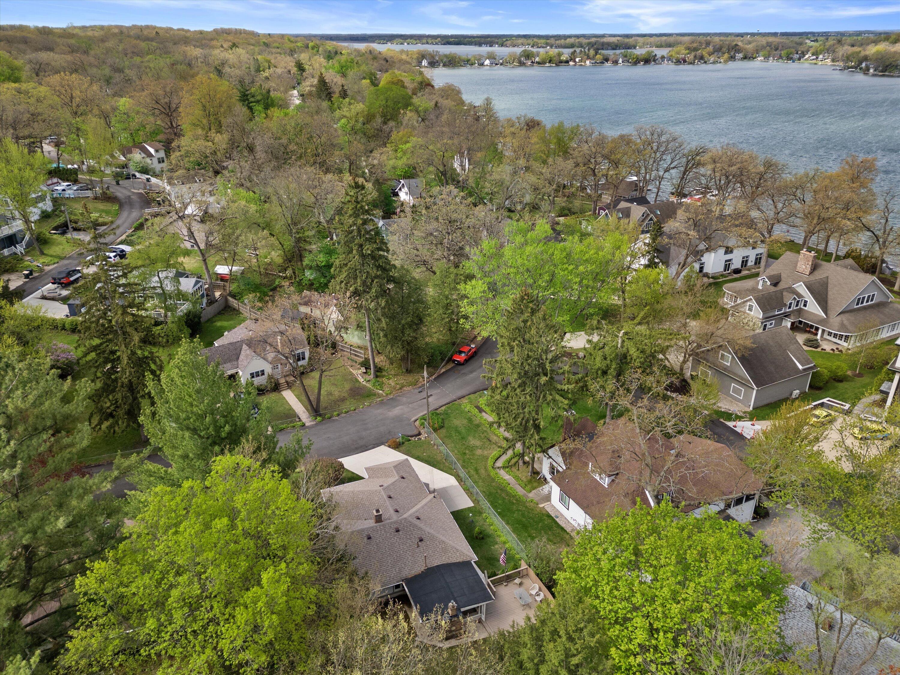 408 Valley Road Twin Lakes, WI 53181 - Photo 43 of 48 Ariel view