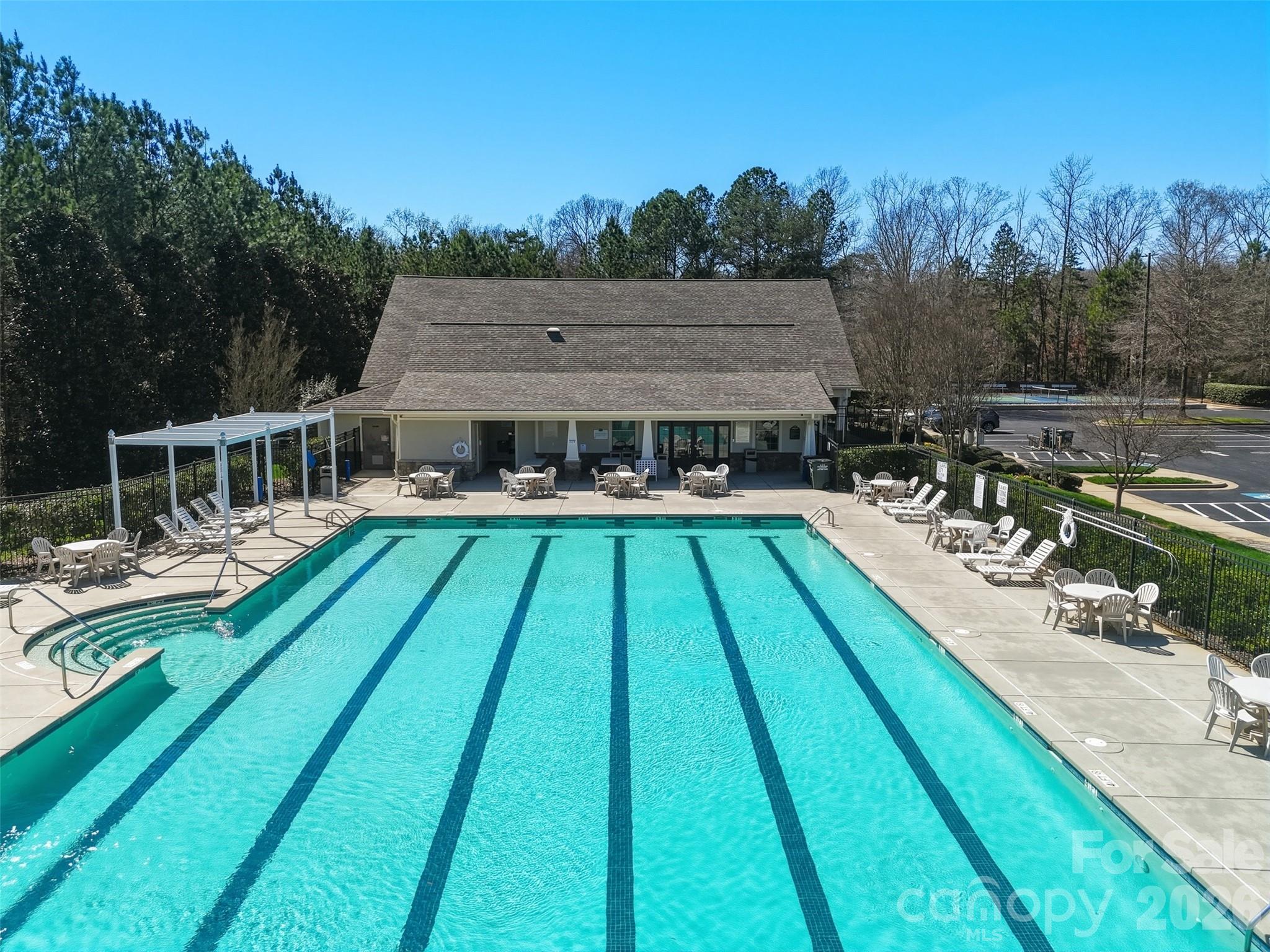 1210 Gold Rush Court Fort Mill, SC 29708 - Photo 32 of 39 a view of house with backyard outdoor seating and city view